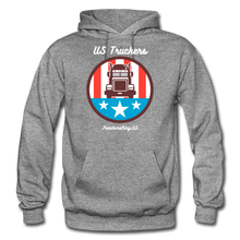 Load image into Gallery viewer, US TRUCKERS - Gildan Heavy Blend Adult Hoodie - graphite heather
