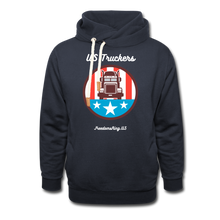 Load image into Gallery viewer, US TRUCKERS - Shawl Collar Hoodie - navy
