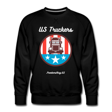 Load image into Gallery viewer, US TRUCKERS - Men’s Premium Sweatshirt - black
