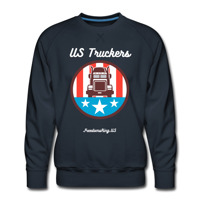 US TRUCKERS - Men’s Premium Sweatshirt - navy