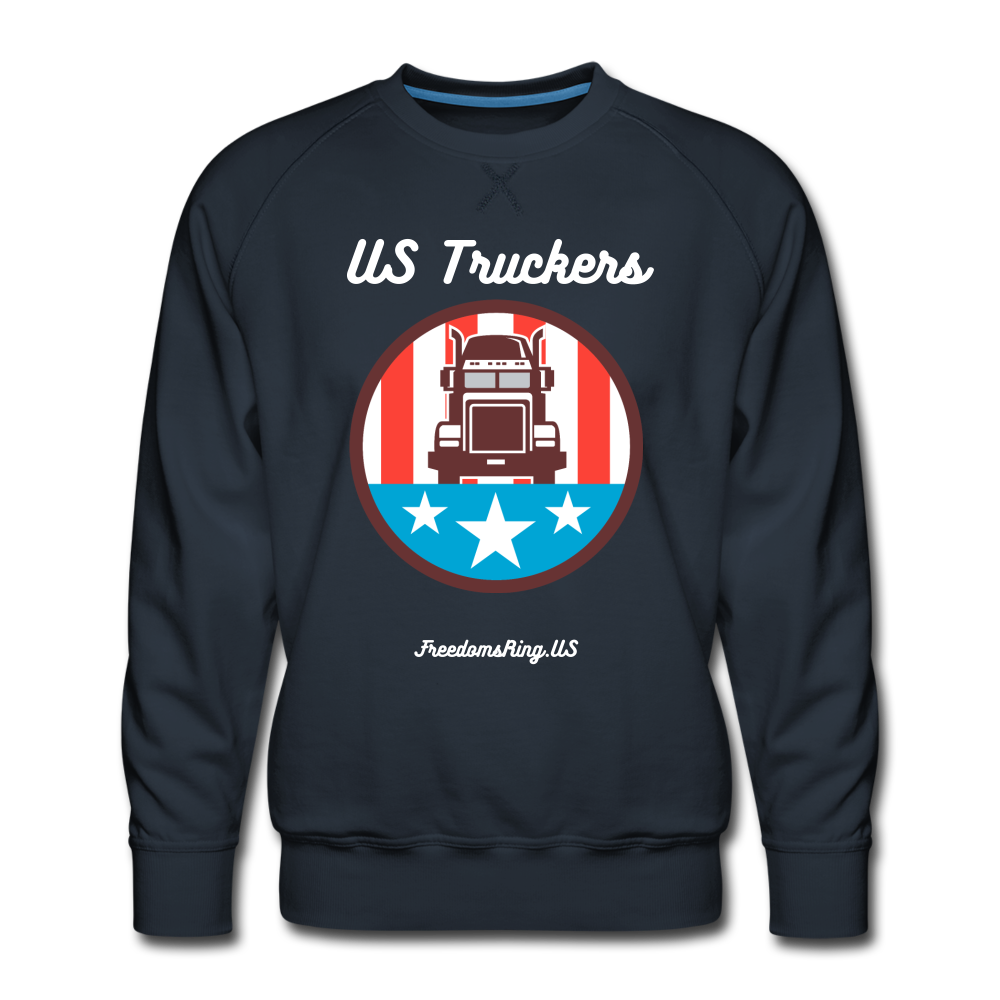 US TRUCKERS - Men’s Premium Sweatshirt - navy