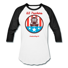 Load image into Gallery viewer, US TRUCKERS - Baseball T-Shirt - white/black
