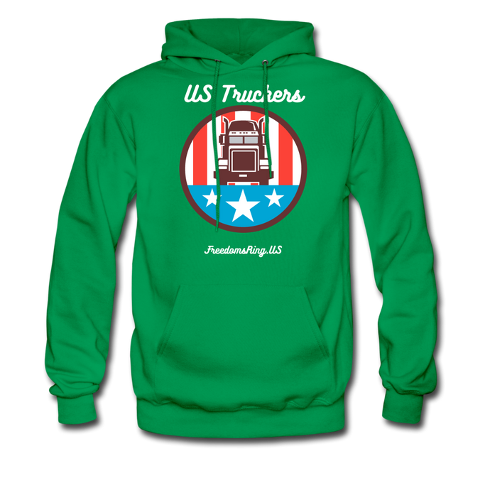 US TRUCKERS - Men's Hoodie - kelly green