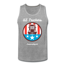 Load image into Gallery viewer, US TRUCKERS - Men’s Premium Tank - heather gray
