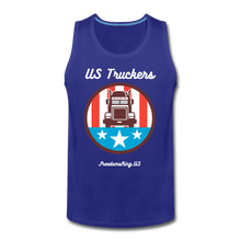 Load image into Gallery viewer, US TRUCKERS - Men’s Premium Tank - royal blue
