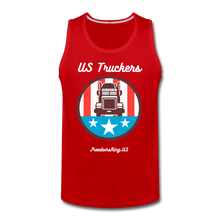 Load image into Gallery viewer, US TRUCKERS - Men’s Premium Tank - red
