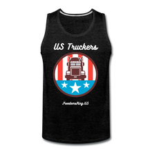 Load image into Gallery viewer, US TRUCKERS - Men’s Premium Tank - charcoal gray
