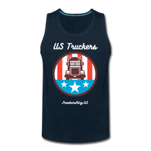 Load image into Gallery viewer, US TRUCKERS - Men’s Premium Tank - deep navy
