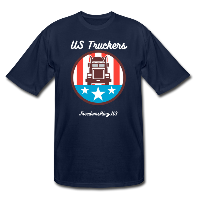 US TRUCKERS - Men's Tall T-Shirt - navy