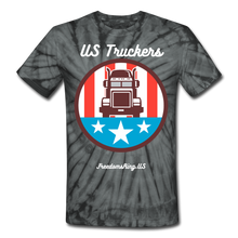 Load image into Gallery viewer, US TRUCKERS - Unisex Tie Dye T-Shirt - spider black
