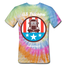 Load image into Gallery viewer, US TRUCKERS - Unisex Tie Dye T-Shirt - rainbow
