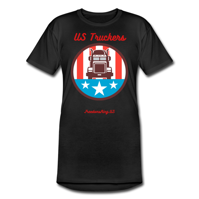 US TRUCKERS - Men’s Long Body Urban Tee - black