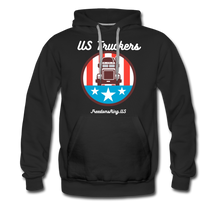 Load image into Gallery viewer, US TRUCKERS - Men’s Premium Hoodie - black
