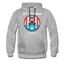 Load image into Gallery viewer, US TRUCKERS - Men’s Premium Hoodie - heather gray
