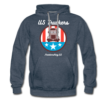 Load image into Gallery viewer, US TRUCKERS - Men’s Premium Hoodie - heather denim
