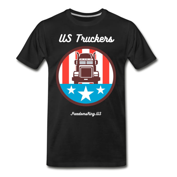 US TRUCKERS - Men's Premium T-Shirt - black