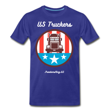 Load image into Gallery viewer, US TRUCKERS - Men&#39;s Premium T-Shirt - royal blue
