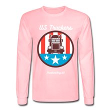 Load image into Gallery viewer, US TRUCKERS - Men&#39;s Long Sleeve T-Shirt - pink
