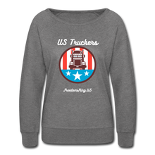 Load image into Gallery viewer, US TRUCKERS - Women’s Crewneck Sweatshirt - heather gray
