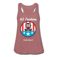 Load image into Gallery viewer, US TRUCKERS - Women&#39;s Flowy Tank Top by Bella - mauve
