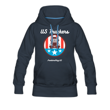 Load image into Gallery viewer, US TRUCKERS - Women’s Premium Hoodie - navy
