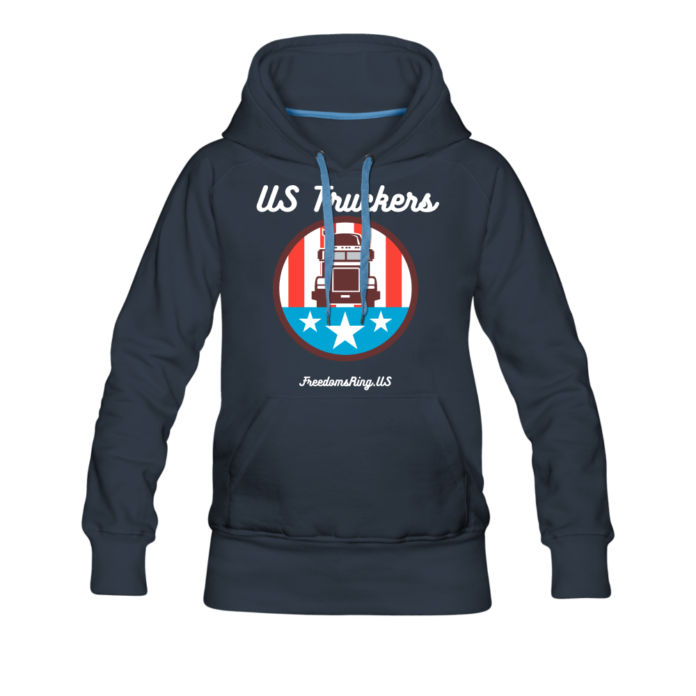 US TRUCKERS - Women’s Premium Hoodie - navy