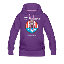 Load image into Gallery viewer, US TRUCKERS - Women’s Premium Hoodie - purple
