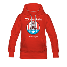 Load image into Gallery viewer, US TRUCKERS - Women’s Premium Hoodie - red
