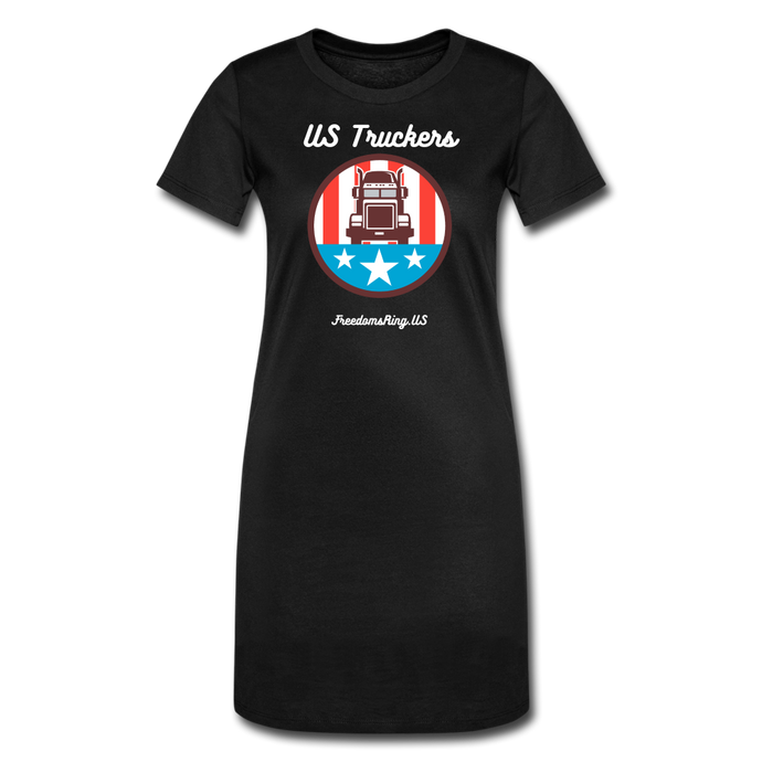 US TRUCKERS - Women's T-Shirt Dress - black