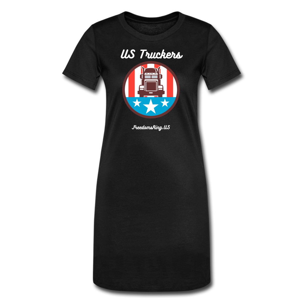 US TRUCKERS - Women's T-Shirt Dress - black