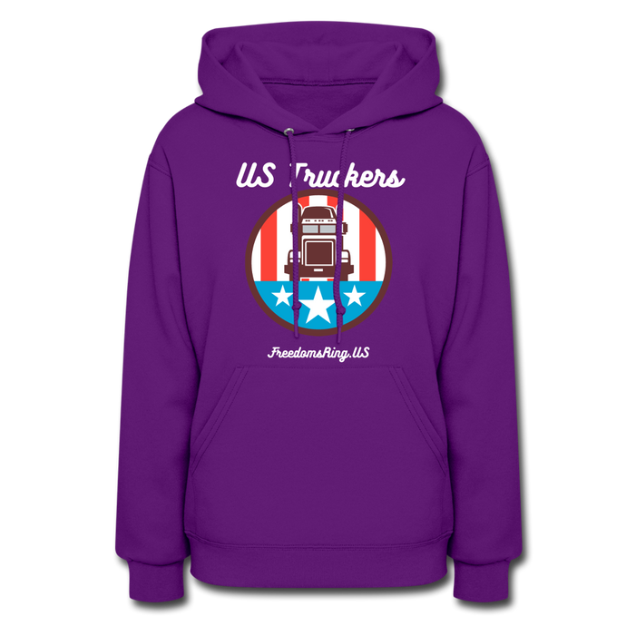 US TRUCKERS - Women's Hoodie - purple