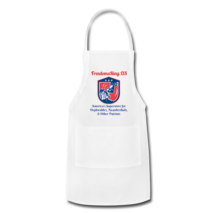 Superstore for Deplorables - Adjustable Apron - white