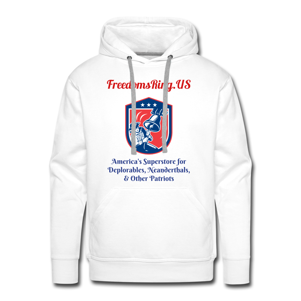 Superstore for Deplorables - Men’s Premium Hoodie - white