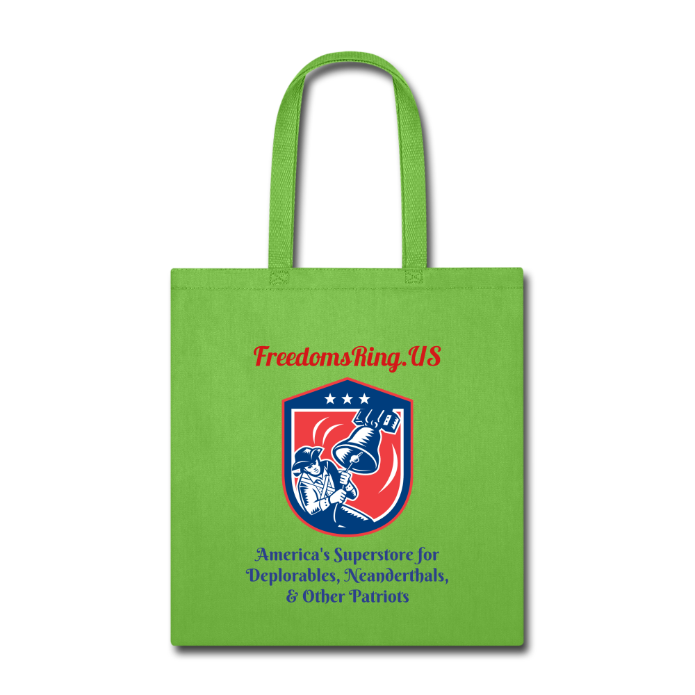 Superstore for Deplorables - Tote Bag - lime green