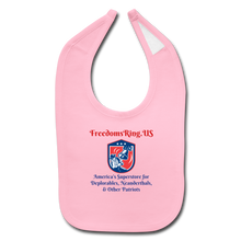 Load image into Gallery viewer, SUPERSTORE FOR DEPLORABLES - Baby Bib - light pink
