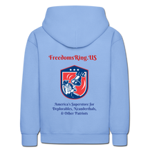 Load image into Gallery viewer, SUPERSTORE FOR DEPLORABLES - Gildan Heavy Blend Youth Hoodie - carolina blue
