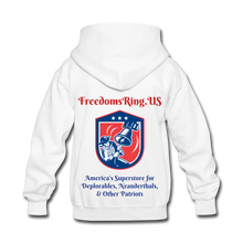 Load image into Gallery viewer, SUPERSTORE FOR DEPLORABLES - Kids&#39; Hoodie - white
