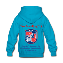 Load image into Gallery viewer, SUPERSTORE FOR DEPLORABLES - Kids&#39; Hoodie - turquoise
